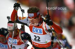 06.01.2008, Oberhof, Germany (GER): Michal Slesingr (CZE) - IBU World Cup biathlon, mass men - Oberhof (GER). www.nordicfocus.com. c Manzoni/NordicFocus. Every downloaded picture is fee-liable.