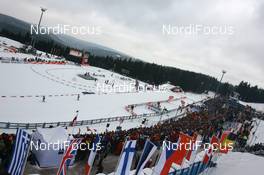 06.01.2008, Oberhof, Germany (GER): the new called "DKB-Ski-Arena" Oberhof - IBU World Cup biathlon, mass women - Oberhof (GER). www.nordicfocus.com. c Manzoni/NordicFocus. Every downloaded picture is fee-liable.