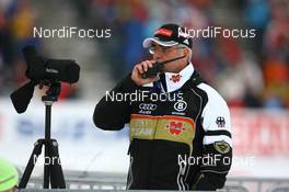 06.01.2008, Oberhof, Germany (GER): Uwe Muessiggang (GER), headcoach women Germany - IBU World Cup biathlon, mass women - Oberhof (GER). www.nordicfocus.com. c Manzoni/NordicFocus. Every downloaded picture is fee-liable.