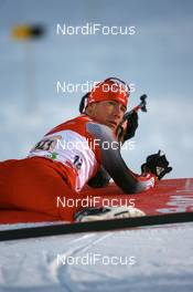 04.01.2008, Oberhof, Germany (GER): Thomas Frei (SUI) - IBU World Cup biathlon, relay men - Oberhof (GER). www.nordicfocus.com. c Manzoni/NordicFocus. Every downloaded picture is fee-liable.