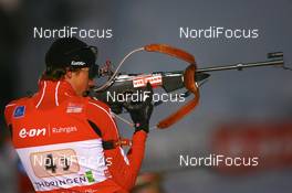 04.01.2008, Oberhof, Germany (GER): Tobias Eberhard (AUT) - IBU World Cup biathlon, relay men - Oberhof (GER). www.nordicfocus.com. c Manzoni/NordicFocus. Every downloaded picture is fee-liable.