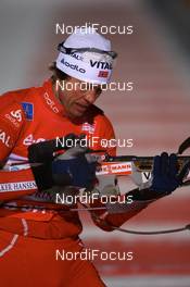 04.01.2008, Oberhof, Germany (GER): Halvard Hanevold (NOR) - IBU World Cup biathlon, relay men - Oberhof (GER). www.nordicfocus.com. c Manzoni/NordicFocus. Every downloaded picture is fee-liable.