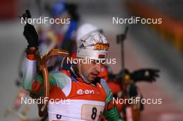 04.01.2008, Oberhof, Germany (GER): Vladimir Miklashevsky (BLR) - IBU World Cup biathlon, relay men - Oberhof (GER). www.nordicfocus.com. c Manzoni/NordicFocus. Every downloaded picture is fee-liable.