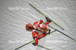 03.01.2008, Oberhof, Germany (GER): Tora Berger (NOR) - IBU World Cup biathlon, relay women - Oberhof (GER). www.nordicfocus.com. c Manzoni/NordicFocus. Every downloaded picture is fee-liable.