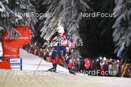 03.01.2008, Oberhof, Germany (GER): Sylvie Becaert (FRA) - IBU World Cup biathlon, relay women - Oberhof (GER). www.nordicfocus.com. c Manzoni/NordicFocus. Every downloaded picture is fee-liable.