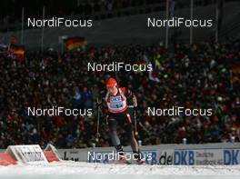 03.01.2008, Oberhof, Germany (GER): Kati Wilhelm (GER) - IBU World Cup biathlon, relay women - Oberhof (GER). www.nordicfocus.com. c Manzoni/NordicFocus. Every downloaded picture is fee-liable.