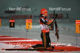03.01.2008, Oberhof, Germany (GER): Andrea Henkel (GER) - IBU World Cup biathlon, relay women - Oberhof (GER). www.nordicfocus.com. c Manzoni/NordicFocus. Every downloaded picture is fee-liable.