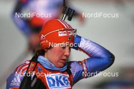 03.01.2008, Oberhof, Germany (GER): Natalia Guseva (RUS) - IBU World Cup biathlon, relay women - Oberhof (GER). www.nordicfocus.com. c Manzoni/NordicFocus. Every downloaded picture is fee-liable.