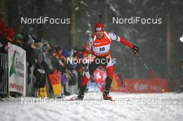 05.01.2008, Oberhof, Germany (GER): Michal Slesingr (CZE) - IBU World Cup biathlon, sprint men - Oberhof (GER). www.nordicfocus.com. c Manzoni/NordicFocus. Every downloaded picture is fee-liable.