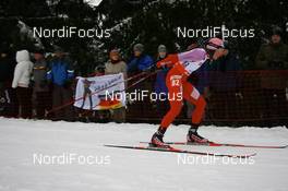 05.01.2008, Oberhof, Germany (GER): Nathalie Santer-Bjoerndalen (BEL) - IBU World Cup biathlon, sprint women - Oberhof (GER). www.nordicfocus.com. c Manzoni/NordicFocus. Every downloaded picture is fee-liable.