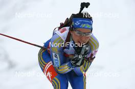 05.01.2008, Oberhof, Germany (GER): Elisabeth Hoegberg (SWE) - IBU World Cup biathlon, sprint women - Oberhof (GER). www.nordicfocus.com. c Manzoni/NordicFocus. Every downloaded picture is fee-liable.