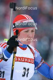05.01.2008, Oberhof, Germany (GER): Natalia Guseva (RUS) - IBU World Cup biathlon, sprint women - Oberhof (GER). www.nordicfocus.com. c Manzoni/NordicFocus. Every downloaded picture is fee-liable.
