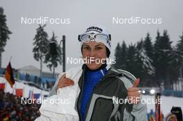 05.01.2008, Oberhof, Germany (GER): Michaela Ponza (ITA) - IBU World Cup biathlon, sprint women - Oberhof (GER). www.nordicfocus.com. c Manzoni/NordicFocus. Every downloaded picture is fee-liable.