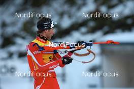 13.01.2008, Ruhpolding, Germany (GER): Ole Einar Bjoerndalen (NOR) - IBU world cup biathlon, pursuit men, Ruhpolding (GER). www.nordicfocus.com. c Manzoni/NordicFocus. Every downloaded picture is fee-liable.