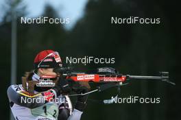 09.01.2008, Ruhpolding, Germany (GER): Magdalena Neuner (GER) - IBU world cup biathlon, relay women, Ruhpolding (GER). www.nordicfocus.com. c Manzoni/NordicFocus. Every downloaded picture is fee-liable.
