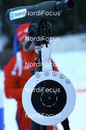 11.01.2008, Ruhpolding, Germany (GER): shooting range feature - IBU world cup biathlon, training, Ruhpolding (GER). www.nordicfocus.com. c Manzoni/NordicFocus. Every downloaded picture is fee-liable.