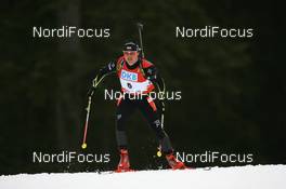 12.01.2008, Ruhpolding, Germany (GER): Michail Kletcherov (BUL) - IBU world cup biathlon, sprint men, Ruhpolding (GER). www.nordicfocus.com. c Manzoni/NordicFocus. Every downloaded picture is fee-liable.