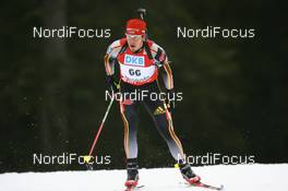 12.01.2008, Ruhpolding, Germany (GER): Daniel Graf (GER) - IBU world cup biathlon, sprint men, Ruhpolding (GER). www.nordicfocus.com. c Manzoni/NordicFocus. Every downloaded picture is fee-liable.