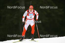 12.01.2008, Ruhpolding, Germany (GER): Roland Lessing (EST) - IBU world cup biathlon, sprint men, Ruhpolding (GER). www.nordicfocus.com. c Manzoni/NordicFocus. Every downloaded picture is fee-liable.