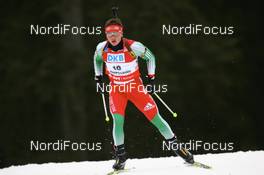 12.01.2008, Ruhpolding, Germany (GER): Vasiliy Shetalin (BLR) - IBU world cup biathlon, sprint men, Ruhpolding (GER). www.nordicfocus.com. c Manzoni/NordicFocus. Every downloaded picture is fee-liable.