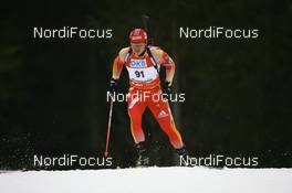 12.01.2008, Ruhpolding, Germany (GER): Qing Zhang (CHN) - IBU world cup biathlon, sprint men, Ruhpolding (GER). www.nordicfocus.com. c Manzoni/NordicFocus. Every downloaded picture is fee-liable.