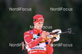 12.01.2008, Ruhpolding, Germany (GER): Lars Berger (NOR) - IBU world cup biathlon, sprint men, Ruhpolding (GER). www.nordicfocus.com. c Manzoni/NordicFocus. Every downloaded picture is fee-liable.