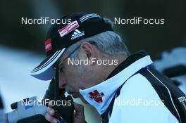 11.01.2008, Ruhpolding, Germany (GER): Uwe Muessiggang (GER), headcoach women Germany - IBU world cup biathlon, sprint women, Ruhpolding (GER). www.nordicfocus.com. c Manzoni/NordicFocus. Every downloaded picture is fee-liable.