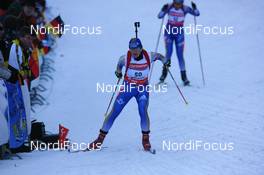 11.01.2008, Ruhpolding, Germany (GER): Anna Carin Olofsson (SWE) - IBU world cup biathlon, sprint women, Ruhpolding (GER). www.nordicfocus.com. c Manzoni/NordicFocus. Every downloaded picture is fee-liable.