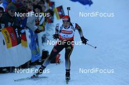 11.01.2008, Ruhpolding, Germany (GER): Magdalena Neuner (GER) - IBU world cup biathlon, sprint women, Ruhpolding (GER). www.nordicfocus.com. c Manzoni/NordicFocus. Every downloaded picture is fee-liable.