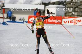 20.01.2008, Antholz, Italy (ITA): Kati Wilhelm (GER) - IBU World Cup biathlon, mass women - Antholz (ITA). www.nordicfocus.com. c Manzoni/NordicFocus. Every downloaded picture is fee-liable.