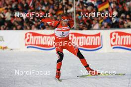 19.01.2008, Antholz, Italy (ITA): Daniel Mesotitsch (AUT) - IBU World Cup biathlon, pursuit men - Antholz (ITA). www.nordicfocus.com. c Manzoni/NordicFocus. Every downloaded picture is fee-liable.