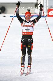 19.01.2008, Antholz, Italy (ITA): Andrea Henkel (GER) - IBU World Cup biathlon, pursuit women - Antholz (ITA). www.nordicfocus.com. c Manzoni/NordicFocus. Every downloaded picture is fee-liable.