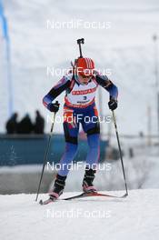 19.01.2008, Antholz, Italy (ITA): Svetlana Sleptsova (RUS) - IBU World Cup biathlon, pursuit women - Antholz (ITA). www.nordicfocus.com. c Manzoni/NordicFocus. Every downloaded picture is fee-liable.