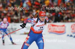19.01.2008, Antholz, Italy (ITA): Olga Anisimova (RUS) - IBU World Cup biathlon, pursuit women - Antholz (ITA). www.nordicfocus.com. c Manzoni/NordicFocus. Every downloaded picture is fee-liable.