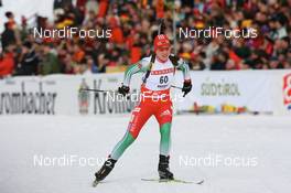 19.01.2008, Antholz, Italy (ITA): Olga Nazarova (BLR) - IBU World Cup biathlon, pursuit women - Antholz (ITA). www.nordicfocus.com. c Manzoni/NordicFocus. Every downloaded picture is fee-liable.