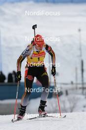 19.01.2008, Antholz, Italy (ITA): Kati Wilhelm (GER) - IBU World Cup biathlon, pursuit women - Antholz (ITA). www.nordicfocus.com. c Manzoni/NordicFocus. Every downloaded picture is fee-liable.