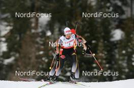 19.01.2008, Antholz, Italy (ITA): Simone Denkinger (GER) - IBU World Cup biathlon, pursuit women - Antholz (ITA). www.nordicfocus.com. c Manzoni/NordicFocus. Every downloaded picture is fee-liable.
