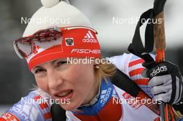 19.01.2008, Antholz, Italy (ITA): Albina Akhatova (RUS) - IBU World Cup biathlon, pursuit women - Antholz (ITA). www.nordicfocus.com. c Manzoni/NordicFocus. Every downloaded picture is fee-liable.