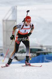 19.01.2008, Antholz, Italy (ITA): Sabrina Buchholz (GER) - IBU World Cup biathlon, pursuit women - Antholz (ITA). www.nordicfocus.com. c Manzoni/NordicFocus. Every downloaded picture is fee-liable.