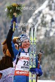 19.01.2008, Antholz, Italy (ITA): Michaela Ponza (ITA) - IBU World Cup biathlon, pursuit women - Antholz (ITA). www.nordicfocus.com. c Manzoni/NordicFocus. Every downloaded picture is fee-liable.