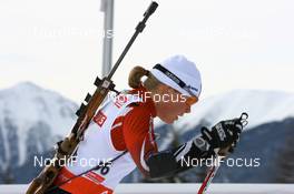 19.01.2008, Antholz, Italy (ITA): Sandra Keith (CAN) - IBU World Cup biathlon, pursuit women - Antholz (ITA). www.nordicfocus.com. c Manzoni/NordicFocus. Every downloaded picture is fee-liable.