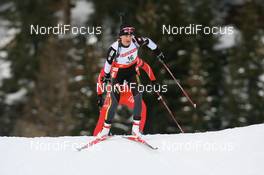 19.01.2008, Antholz, Italy (ITA): Martina Halinarova (SVK) - IBU World Cup biathlon, pursuit women - Antholz (ITA). www.nordicfocus.com. c Manzoni/NordicFocus. Every downloaded picture is fee-liable.