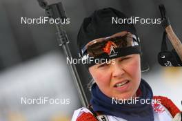 19.01.2008, Antholz, Italy (ITA): Sandra Keith (CAN) - IBU World Cup biathlon, pursuit women - Antholz (ITA). www.nordicfocus.com. c Manzoni/NordicFocus. Every downloaded picture is fee-liable.