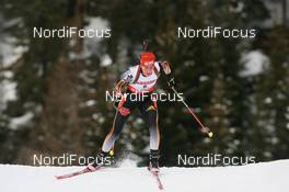 19.01.2008, Antholz, Italy (ITA): Sabrina Buchholz (GER) - IBU World Cup biathlon, pursuit women - Antholz (ITA). www.nordicfocus.com. c Manzoni/NordicFocus. Every downloaded picture is fee-liable.