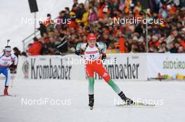 19.01.2008, Antholz, Italy (ITA): Olga Kudrashova (BLR) - IBU World Cup biathlon, pursuit women - Antholz (ITA). www.nordicfocus.com. c Manzoni/NordicFocus. Every downloaded picture is fee-liable.
