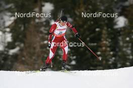 19.01.2008, Antholz, Italy (ITA): Madara Liduma (LAT) - IBU World Cup biathlon, pursuit women - Antholz (ITA). www.nordicfocus.com. c Manzoni/NordicFocus. Every downloaded picture is fee-liable.