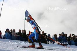 18.01.2008, Antholz, Italy (ITA): Marko Juhani Maenttaeri (FIN) - IBU World Cup biathlon, sprint men - Antholz (ITA). www.nordicfocus.com. c Manzoni/NordicFocus. Every downloaded picture is fee-liable.