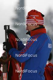 18.01.2008, Antholz, Italy (ITA): Maxim Tchoudov (RUS) - IBU World Cup biathlon, sprint men - Antholz (ITA). www.nordicfocus.com. c Manzoni/NordicFocus. Every downloaded picture is fee-liable.