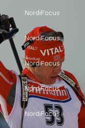 18.01.2008, Antholz, Italy (ITA): Halvard Hanevold (NOR) - IBU World Cup biathlon, sprint men - Antholz (ITA). www.nordicfocus.com. c Manzoni/NordicFocus. Every downloaded picture is fee-liable.