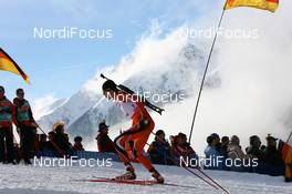 18.01.2008, Antholz, Italy (ITA): Tobias Eberhard (AUT) - IBU World Cup biathlon, sprint men - Antholz (ITA). www.nordicfocus.com. c Manzoni/NordicFocus. Every downloaded picture is fee-liable.